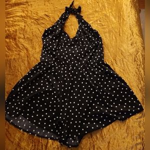 Vintage 1970s Halter Swimsuit Dress by Palisades Beach Club